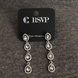 Never Worn Diamond Earrings